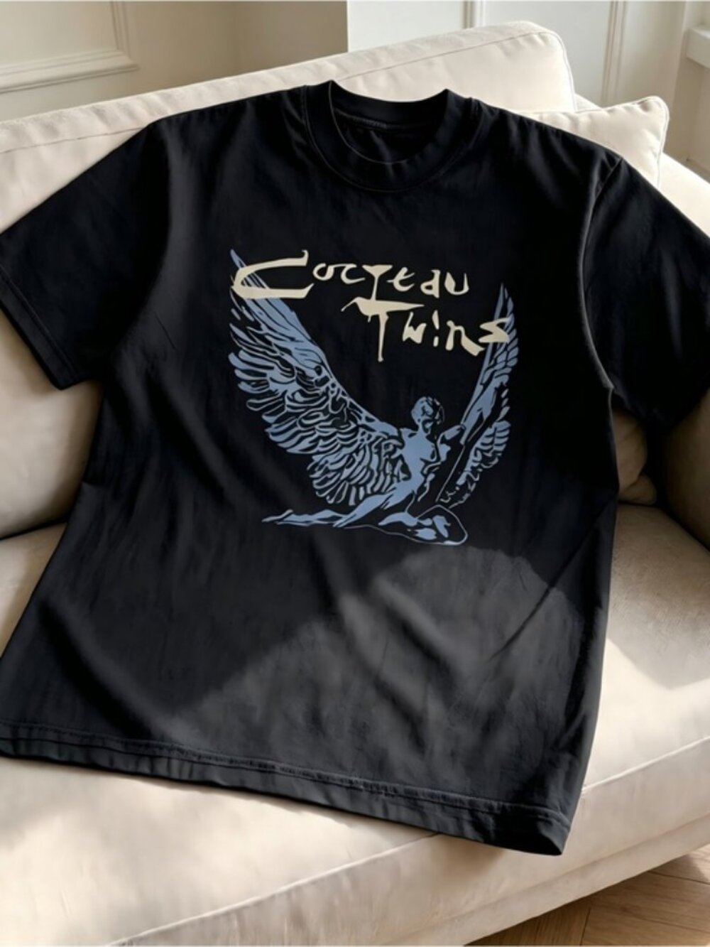 TP Corteau Twin black graphic Women Men T-shirt unisex